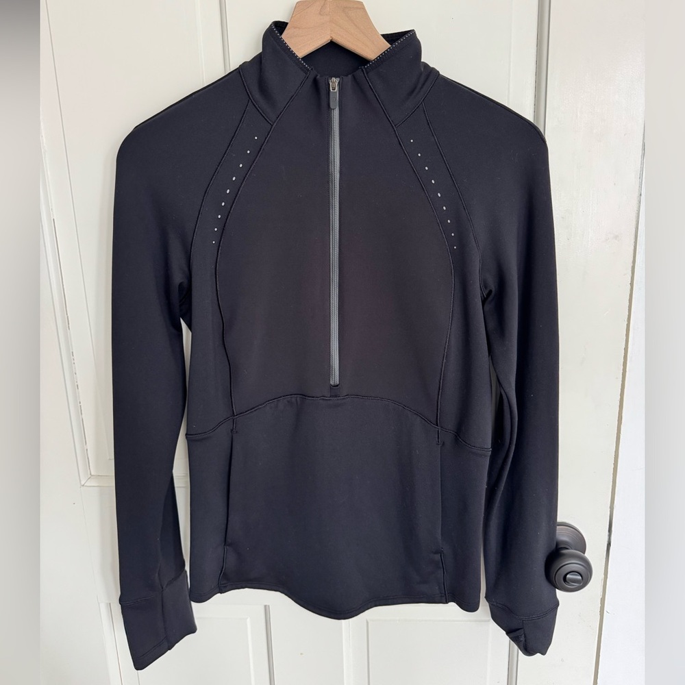 lululemon athletica Black Half-Zip Training Pullover
